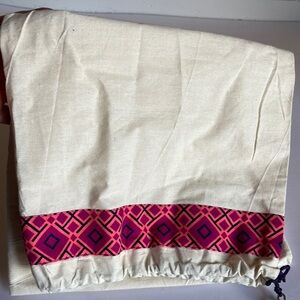 Tory Burch large cotton dust bag